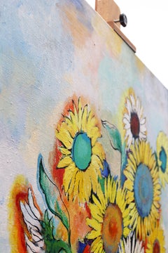 "Sunflowers with Lemon"