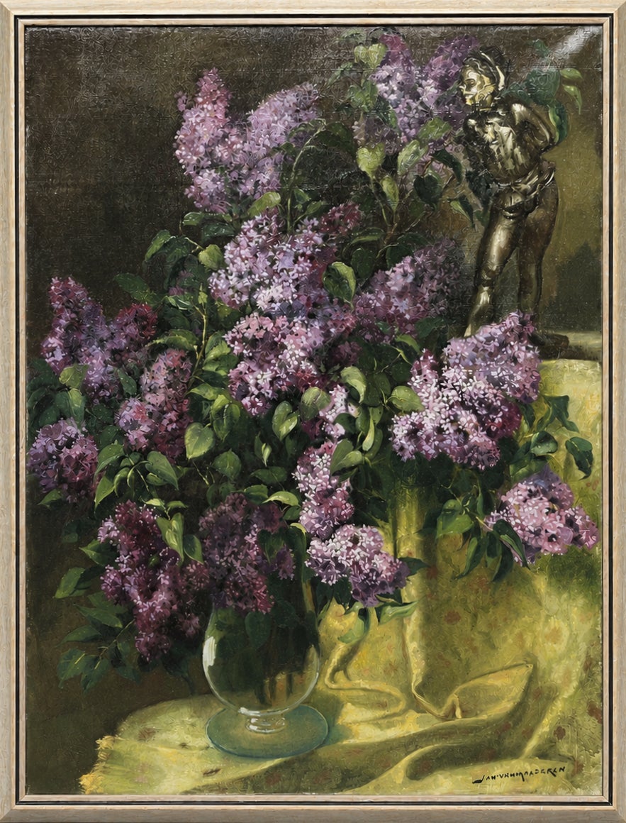 "Still Life with Lilacs"
