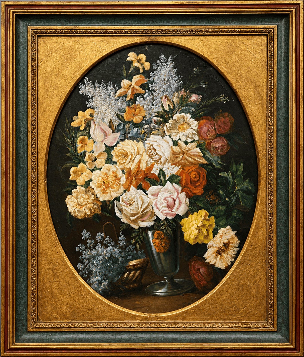 "Still life with flowers"