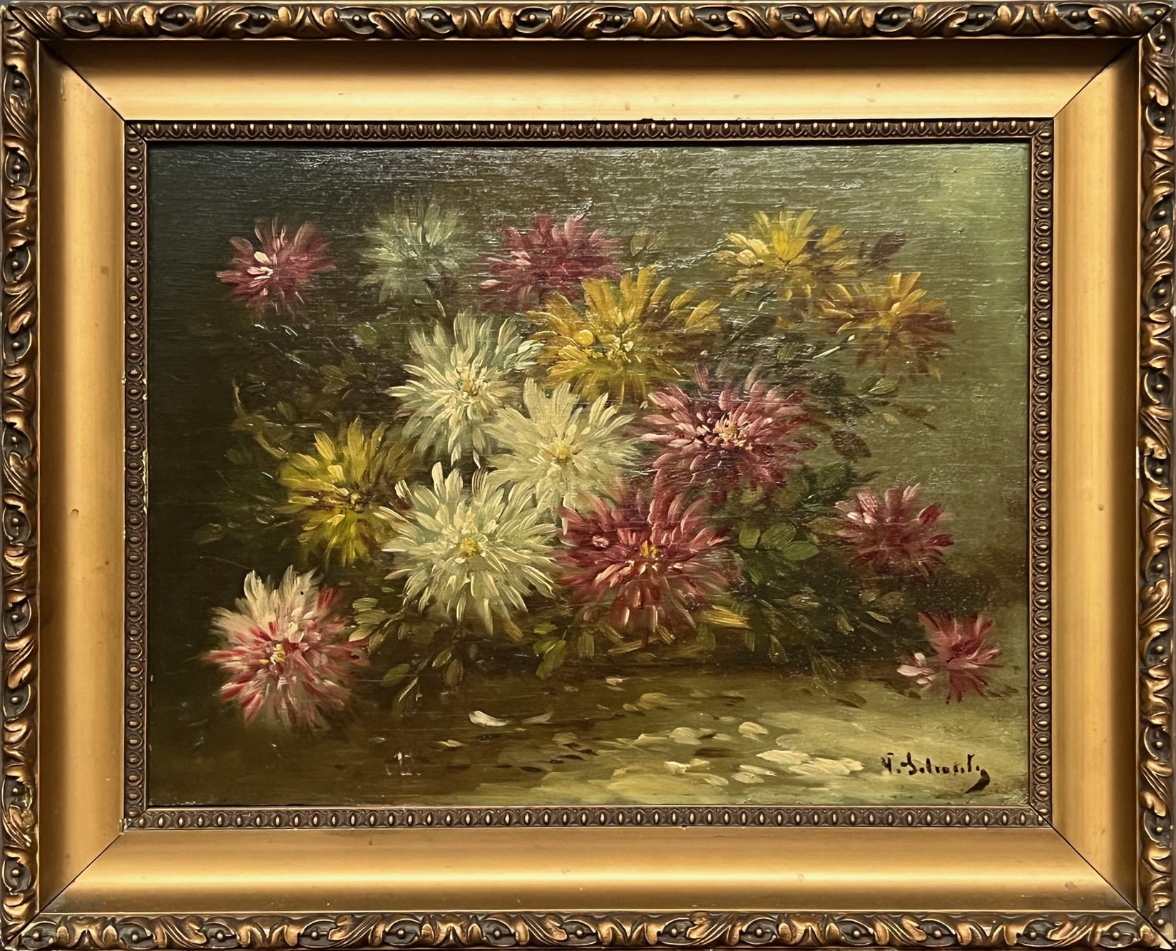 "Still life with flowers"