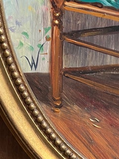 "Ritratto di donna in stile Art Déco"