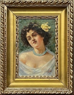 "Portrait of a young lady"