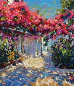 "Blooming courtyard"