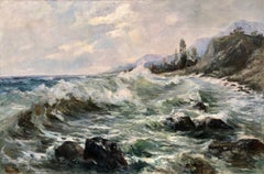 Stormy sea