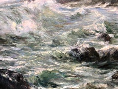 Stormy sea