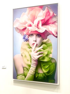 Haute Couture n. 5 - Le Secret des Fleurs: stampa giclée incorniciata su carta Hahnemühle