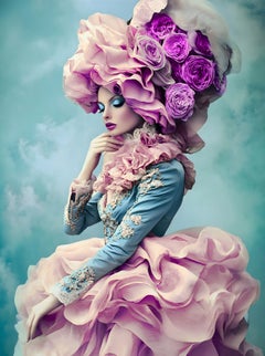 Alta costura n.º 6 - La Grâce Florale: impresión giclée, arte del siglo XXI