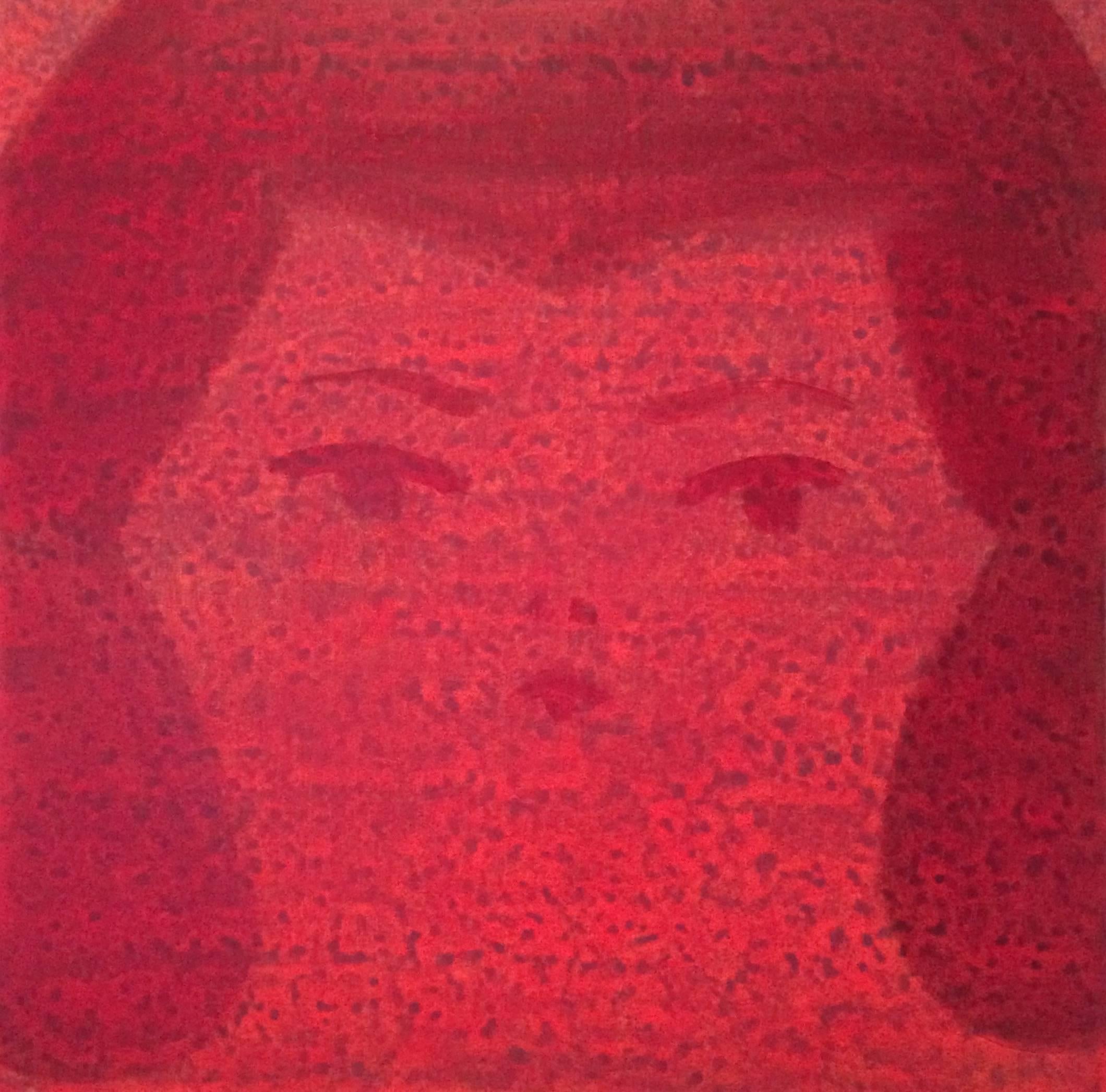 Nicholas Shindell Figurative Painting - Crimson Jane