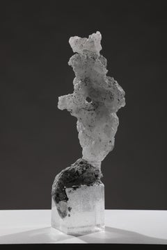 Sculpture contemporaine en verre coulé, "Malaita 3", 2022 par David Ruth