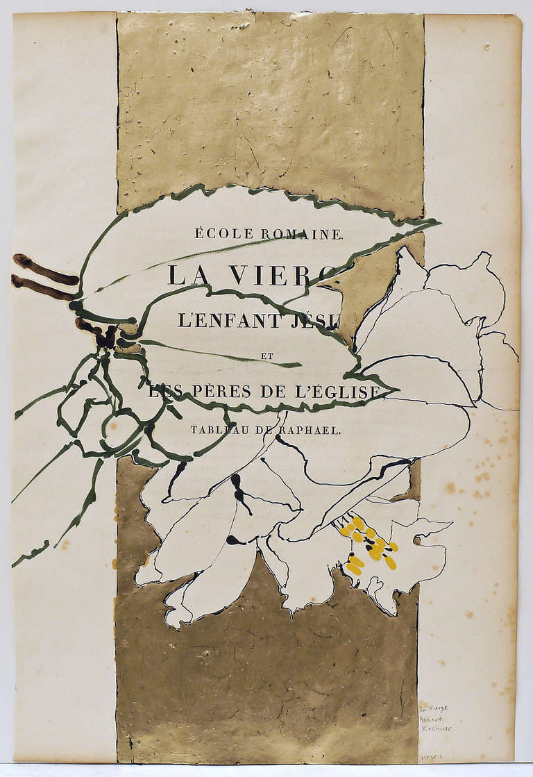 La Vierge - Painting de Robert Kushner