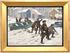 'Where Snow Meets the Sea' by Artist 19th - 20th century