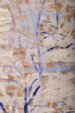 Dissolving Landscape, Lyrical Abstract Painting, Mid-20th Century