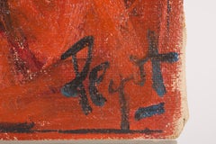 Behind the Smile, Expressionist Portrait of a Clown