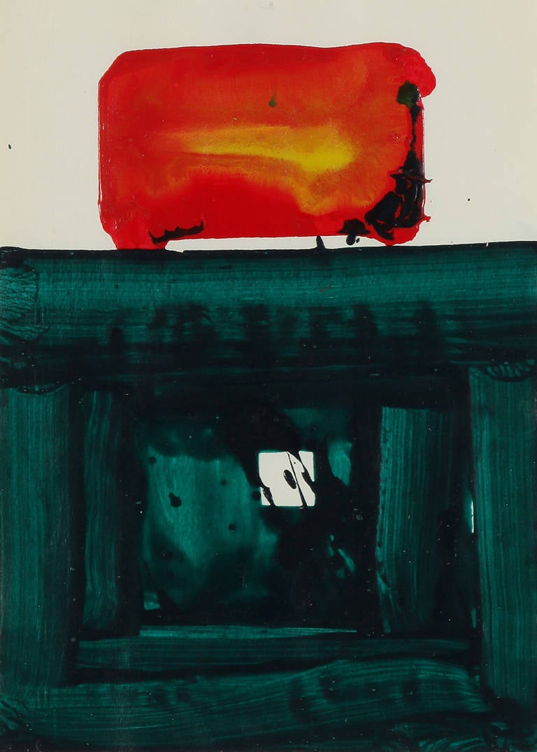 Sam Francis Abstract Painting - UNTITLED