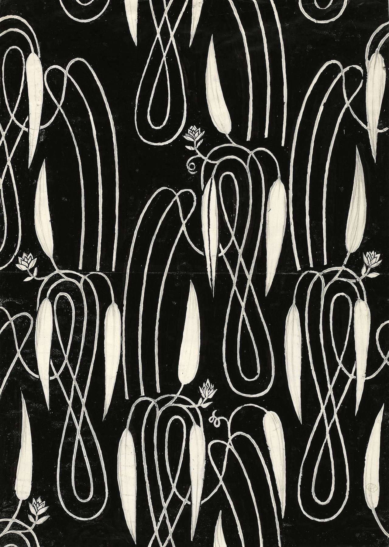 Foilage Design - Art by Josef Hoffmann