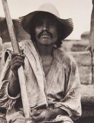 Vintage Man with hoe, Los Remedios, Mexico