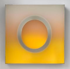 Lemon Citrine Aluminum and Silk Sculpture