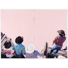 Pink Showdown, Mixed Media Art Work 9