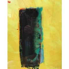 Untitled (brushstrokes) gouache on yupo 4