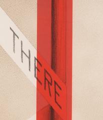 There, Here, State II, lithograph