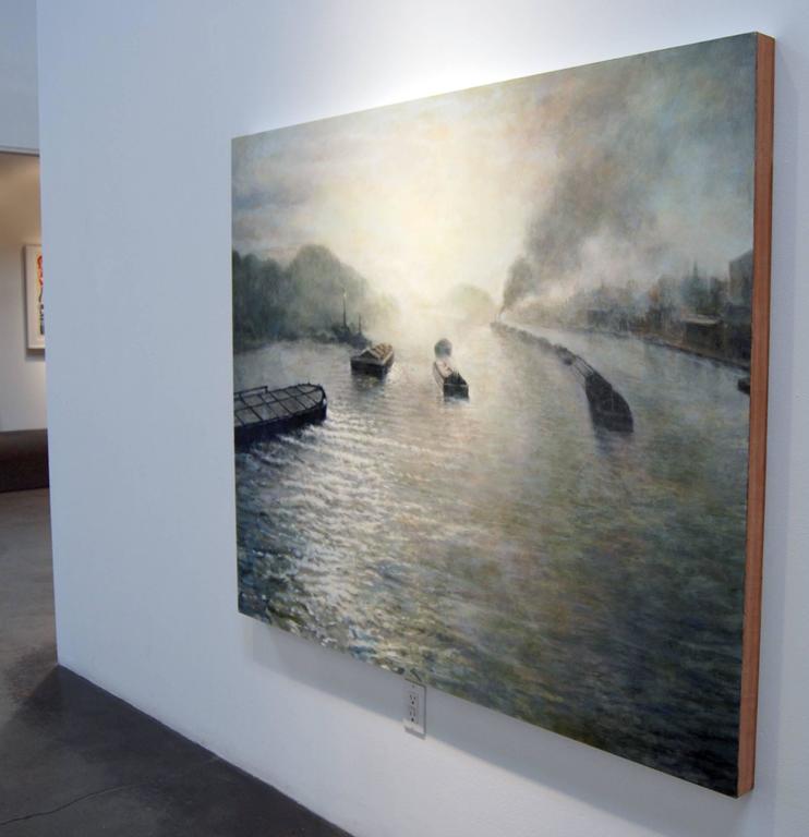 Lawrence Gipe Hamburg 1941 (Lethe), oil painting, Painting For Sale