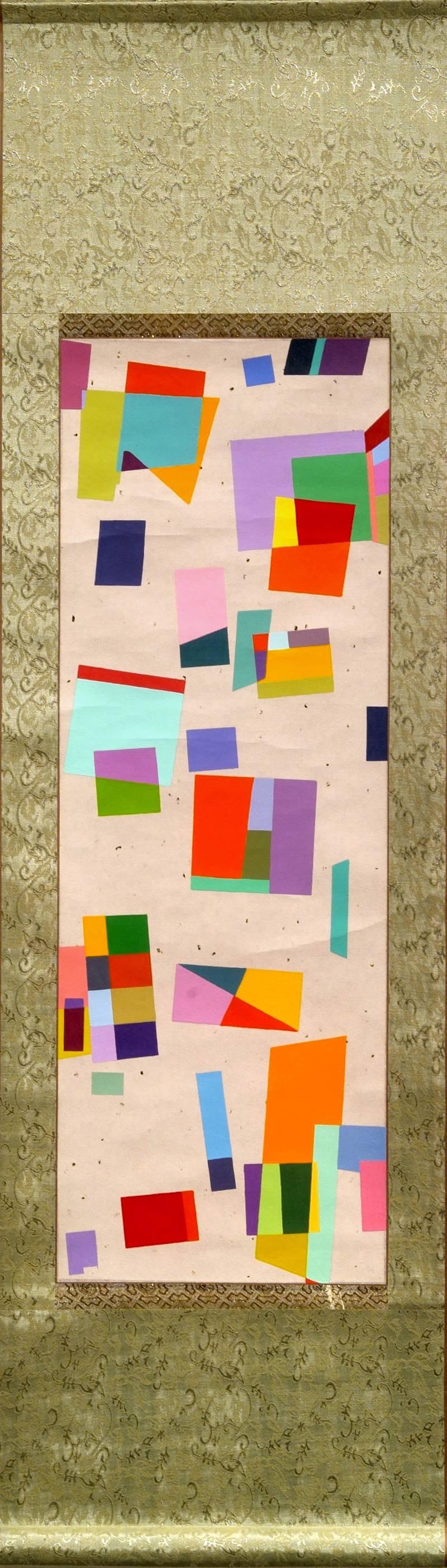 Tom Krumpak Abstract Painting - Scroll #5