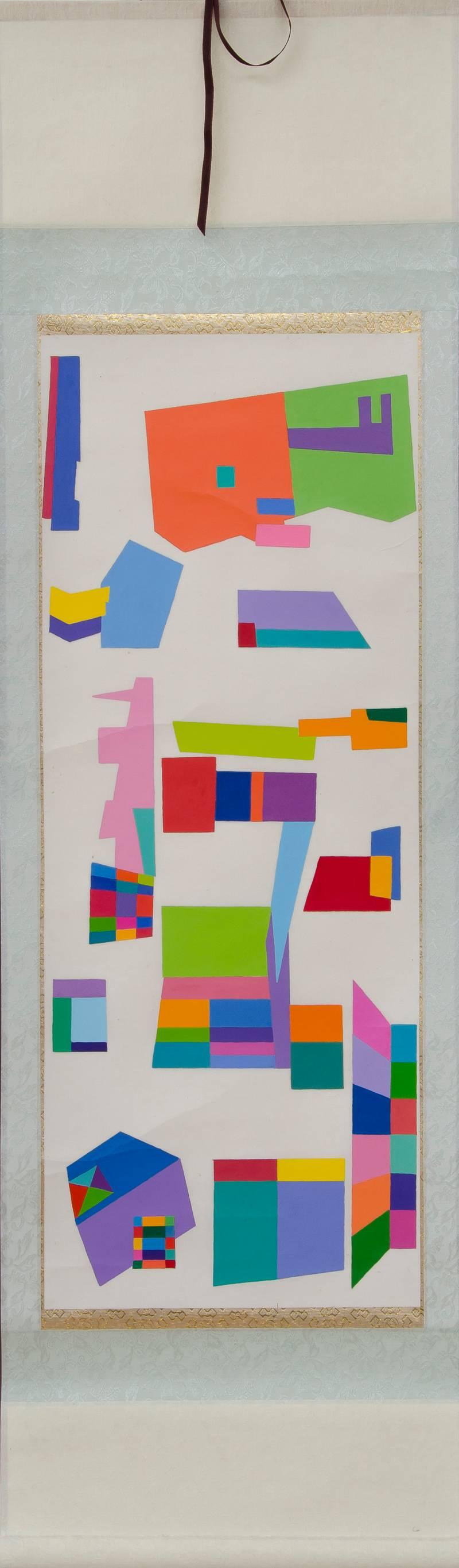 Tom Krumpak Abstract Painting - Scroll #8