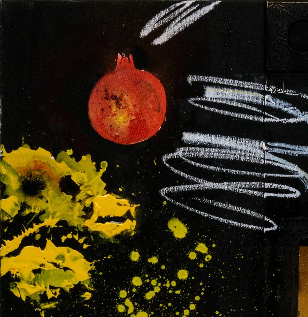 Untitled (RS15-026) - Painting by Raymond Saunders