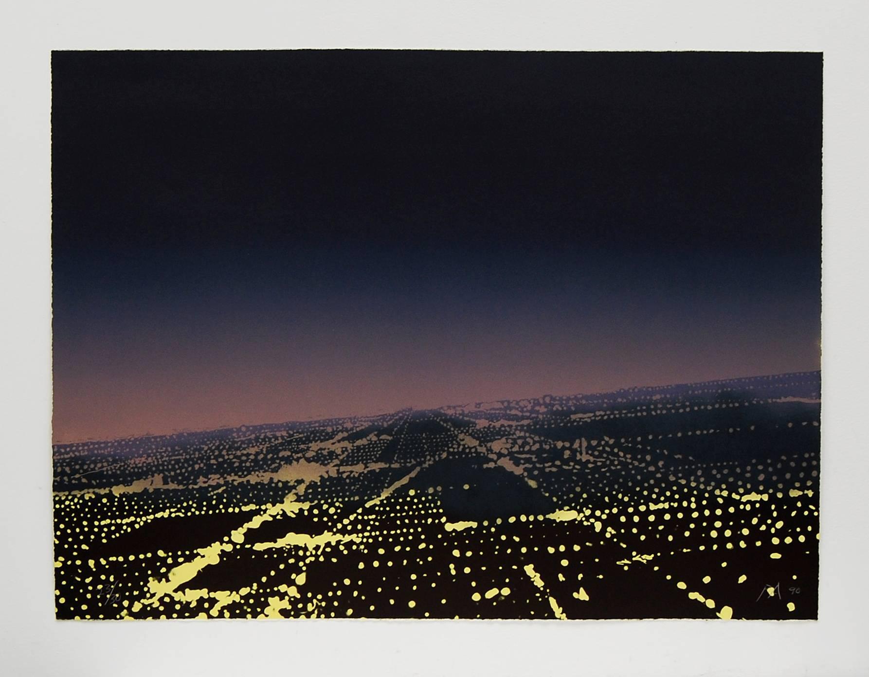 Palmdale, lithograph - Contemporary Print by Peter Alexander