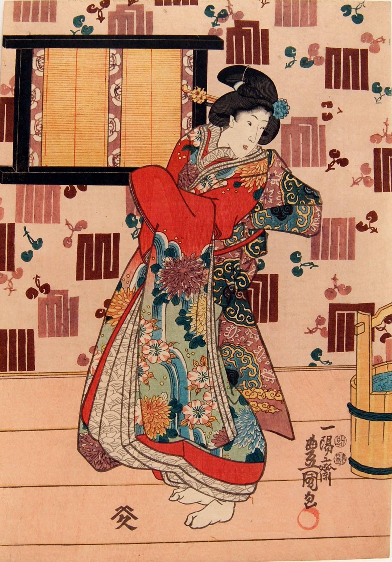 kunisada triptych