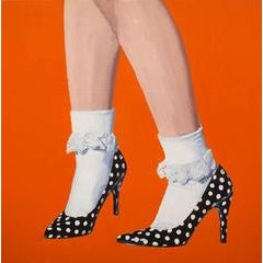 Polka Dot Shoe Painting 11