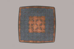 Square Plate with Geometry Pattern