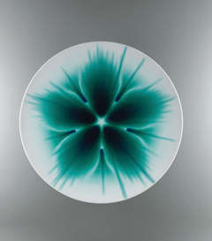 Bowl Suicho (Crystalline Green) by Tokuda Yasokichi IV, Japanese Ceramic