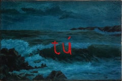 «Tú», óleo sobre lienzo, 40 x 30 x 2 cm, Aldo Chaparro, «Mito contemporáneo», 2026