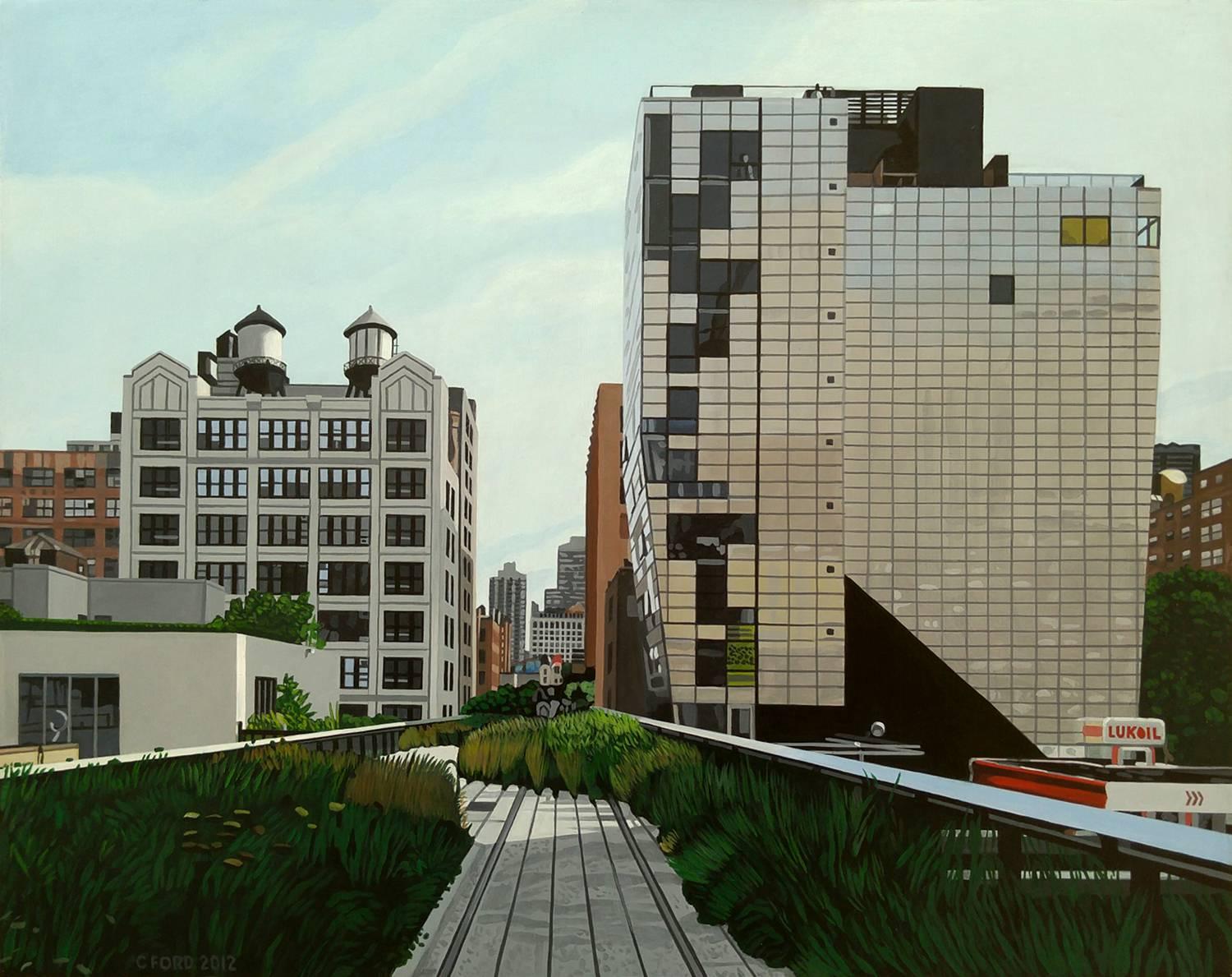 Das Werk von Charles Ford befindet sich in der ständigen Sammlung des Museum of the City of New York.

Ein weiteres herausragendes Landschaftsgemälde von Charles Ford, das sich auf die High Line in New York City konzentriert und die großartigen