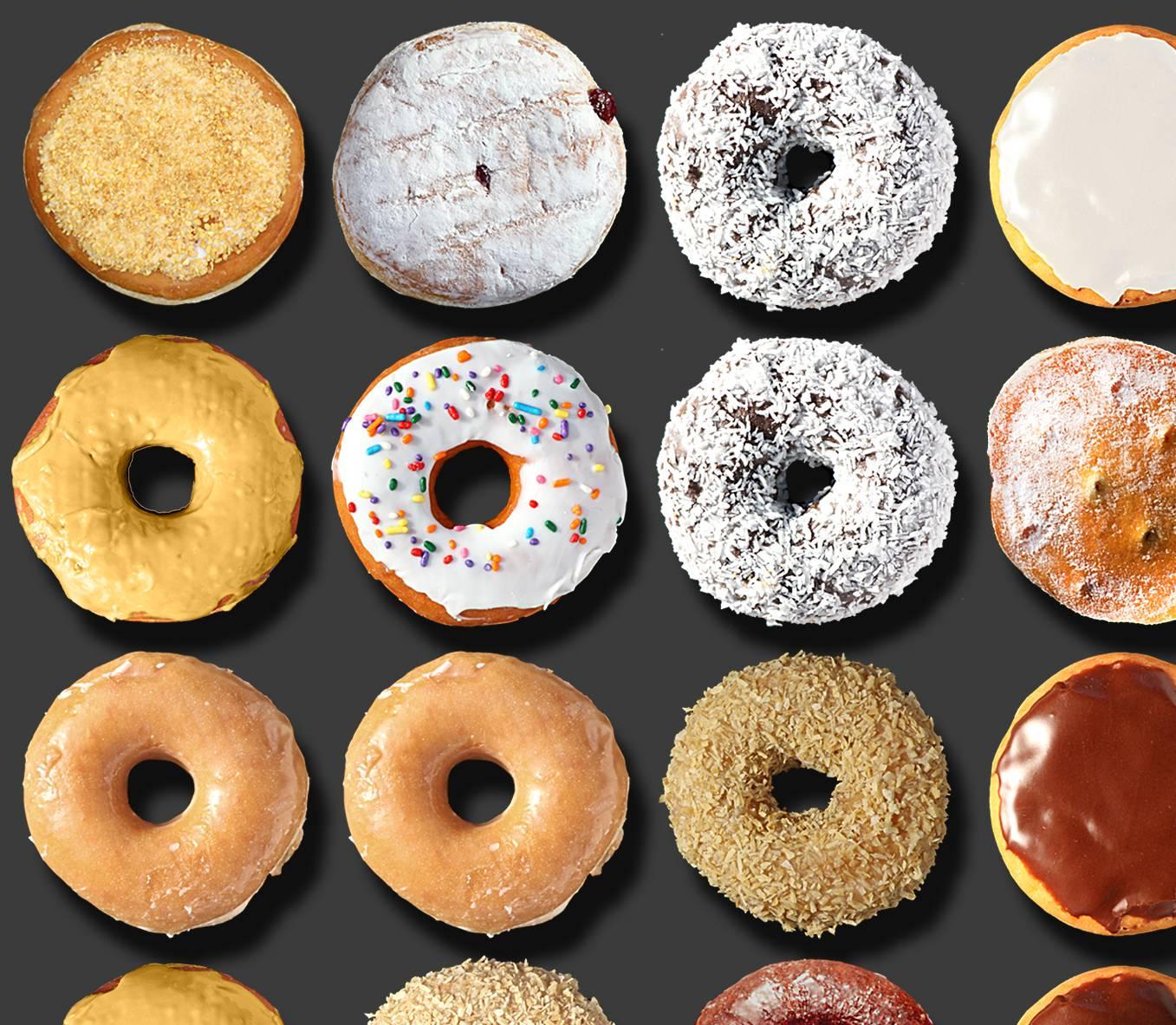 „Mojo Donuts“ 46x38“  Austin Powers Fotoarrangement von Austern auf Papier, Austin Powers im Angebot 4