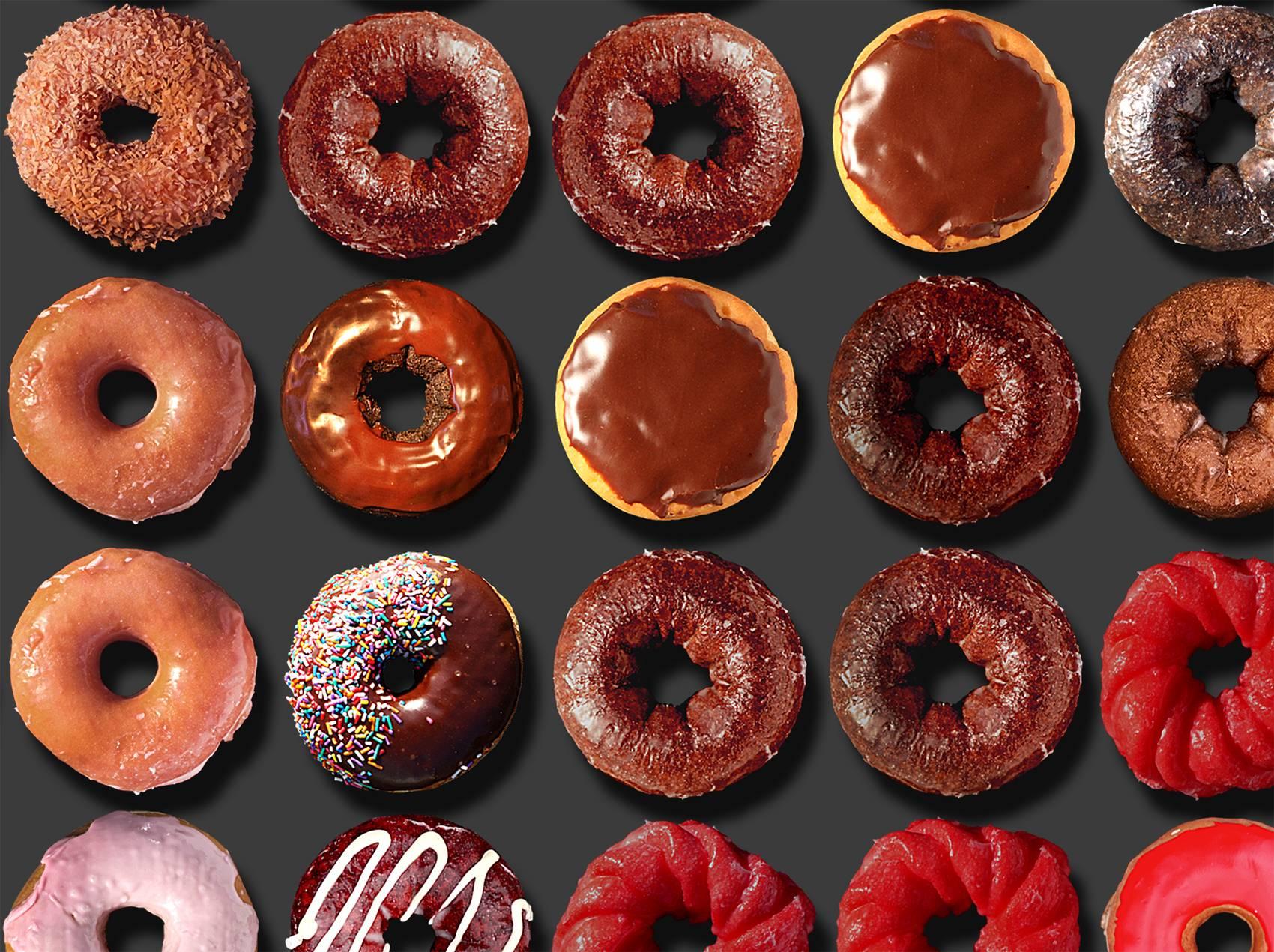 „Mojo Donuts“ 46x38“  Austin Powers Fotoarrangement von Austern auf Papier, Austin Powers im Angebot 5