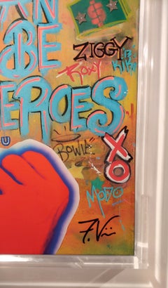 „Heroes“ – Mischtechnik auf Leinwand