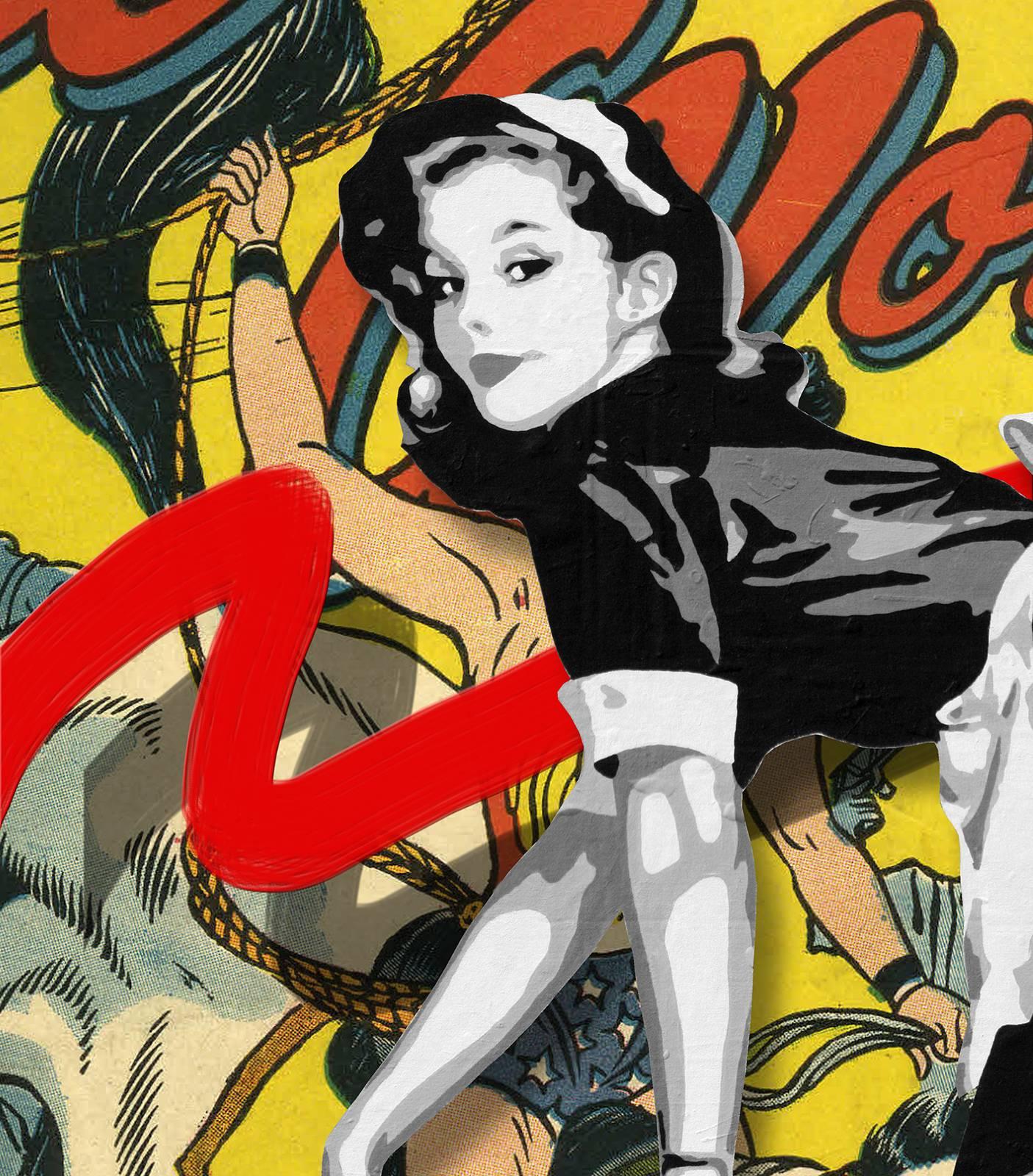 Wonder Women,  - Pop Art Mixed Media Art by Ceravolo