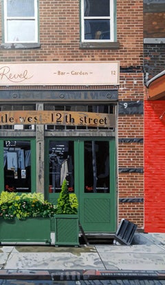 Revel Restaurant, Acrylic on Panel