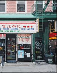 Malaysia Beef Jerky, 16x19.5, acrylic on masonite