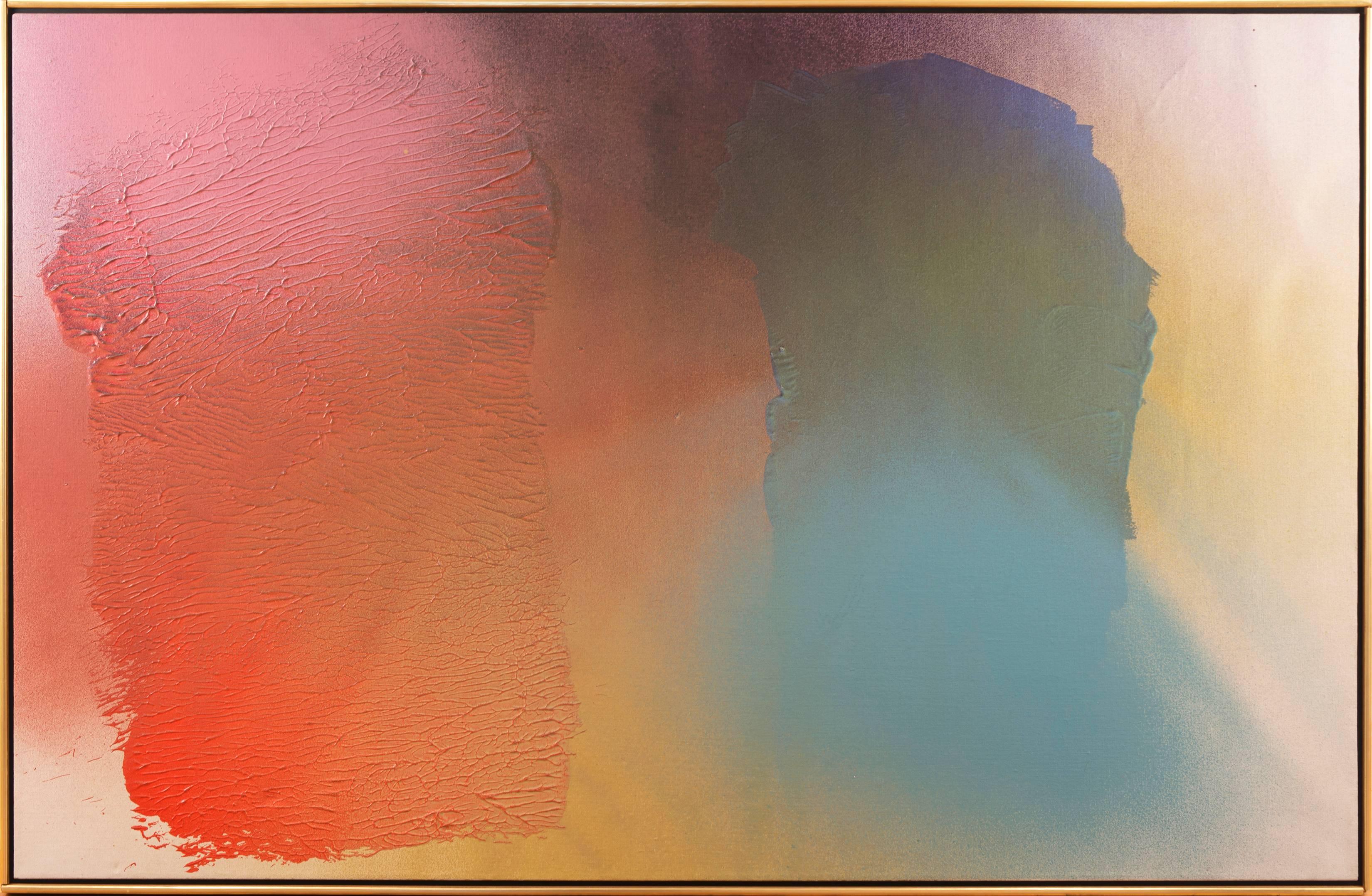 Albert Stadler Abstract Painting - Refraction