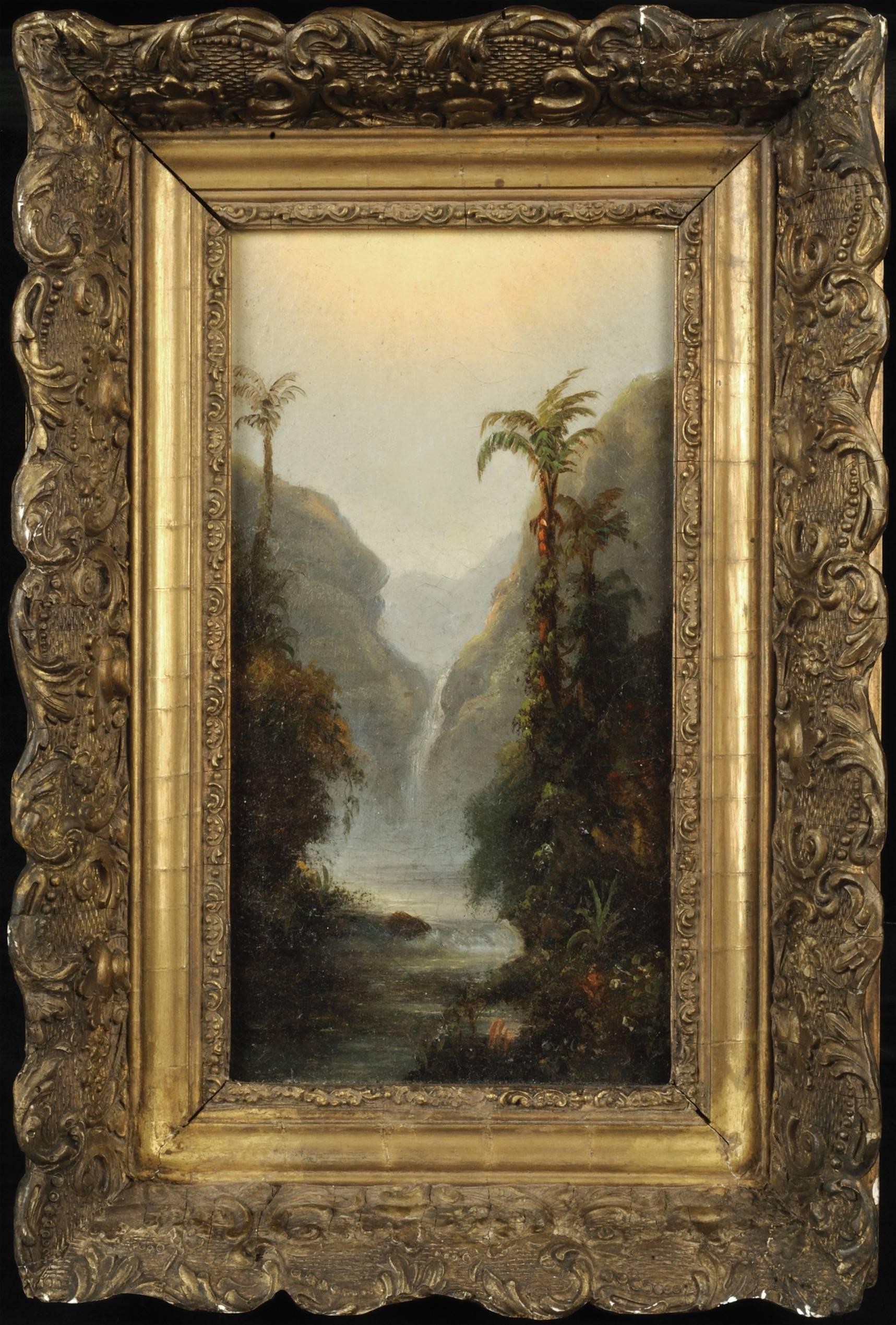 Norton Bush Landscape Painting – Südamerikanische Landschaft