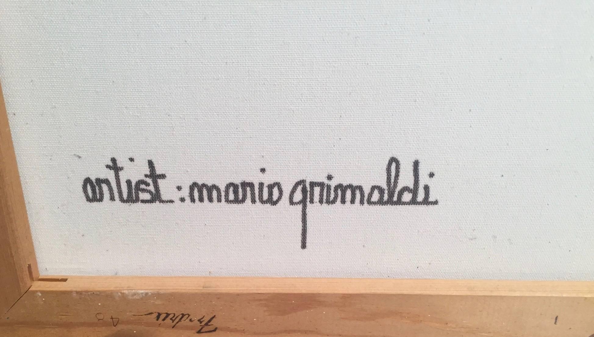 Senza titolo - Painting di Mario Grimaldi