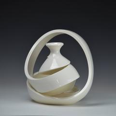 Ribbon White V 5