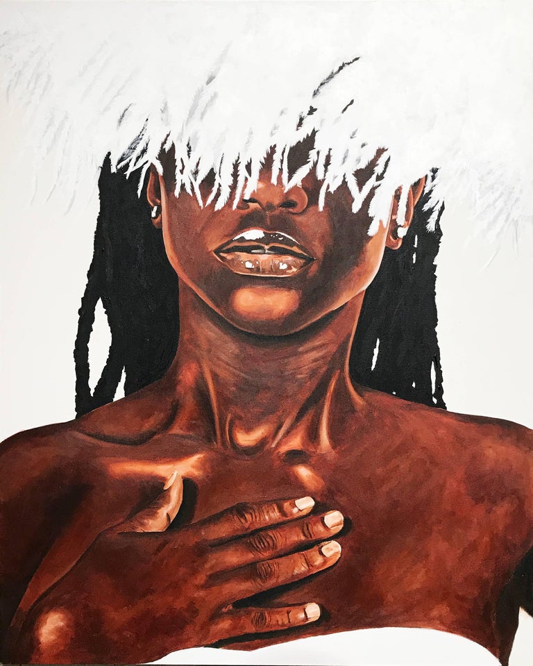 Fahamu Pecou Figurative Painting - Omo
