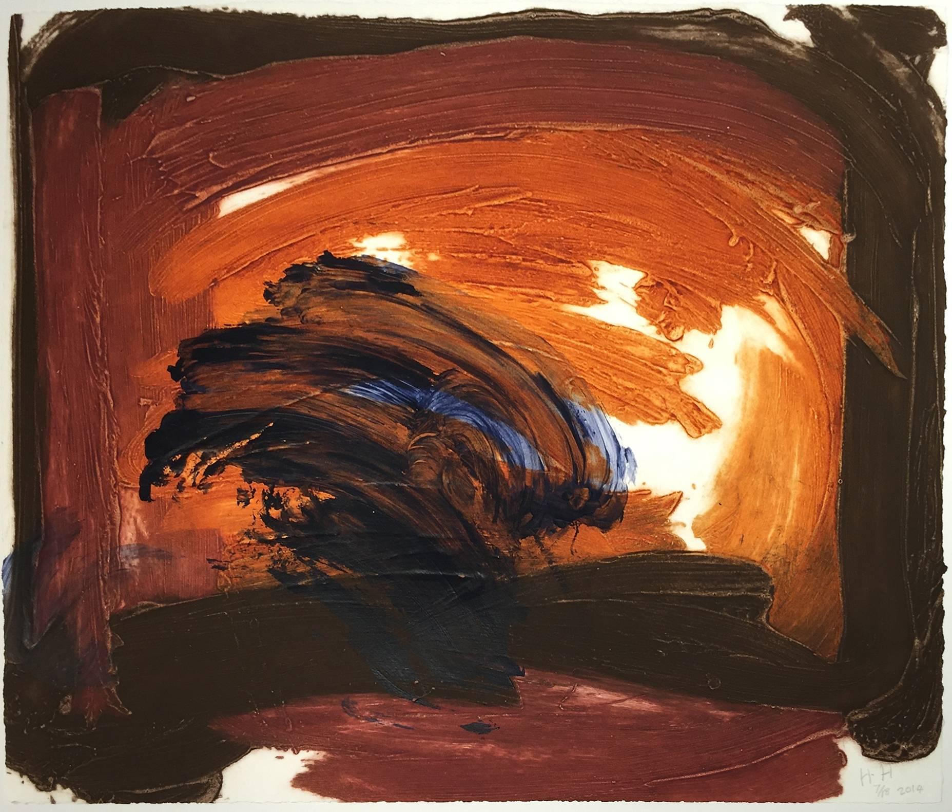 Howard Hodgkin Abstract Print - Storm Cloud