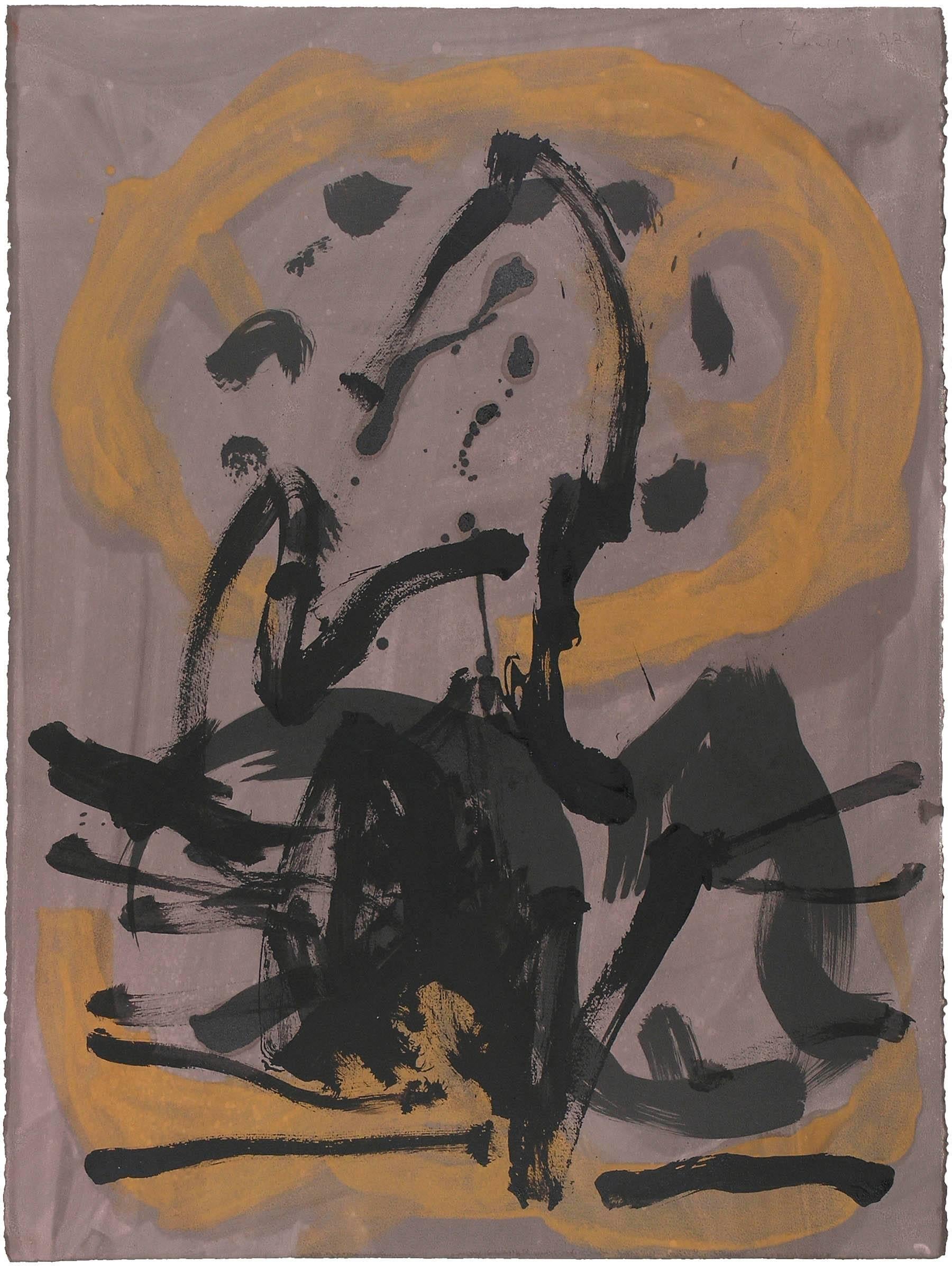 Robert Motherwell Abstract Print - Untitled (P77-3122)