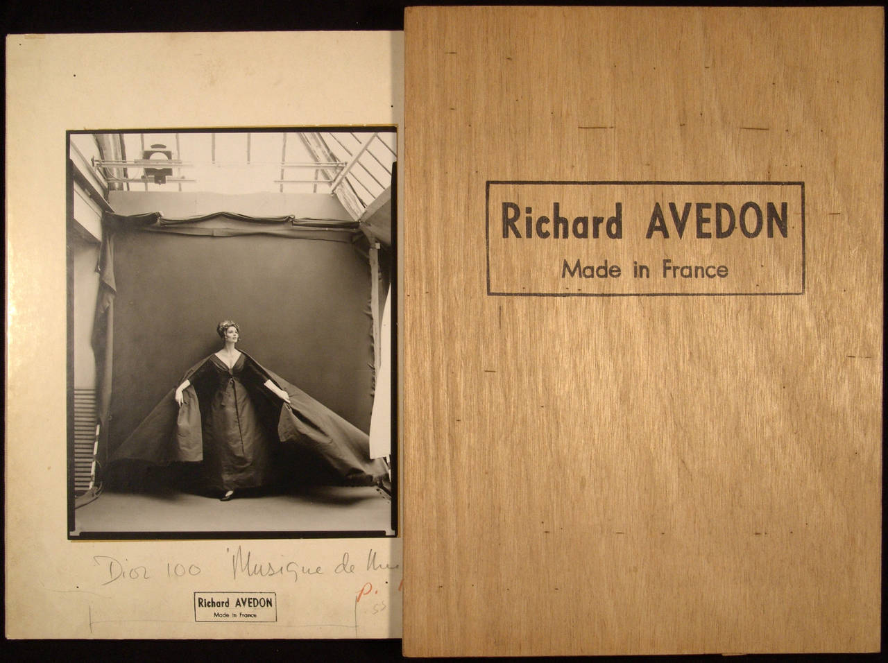 Richard Avedon: Made in France  Silver gelatin print 1