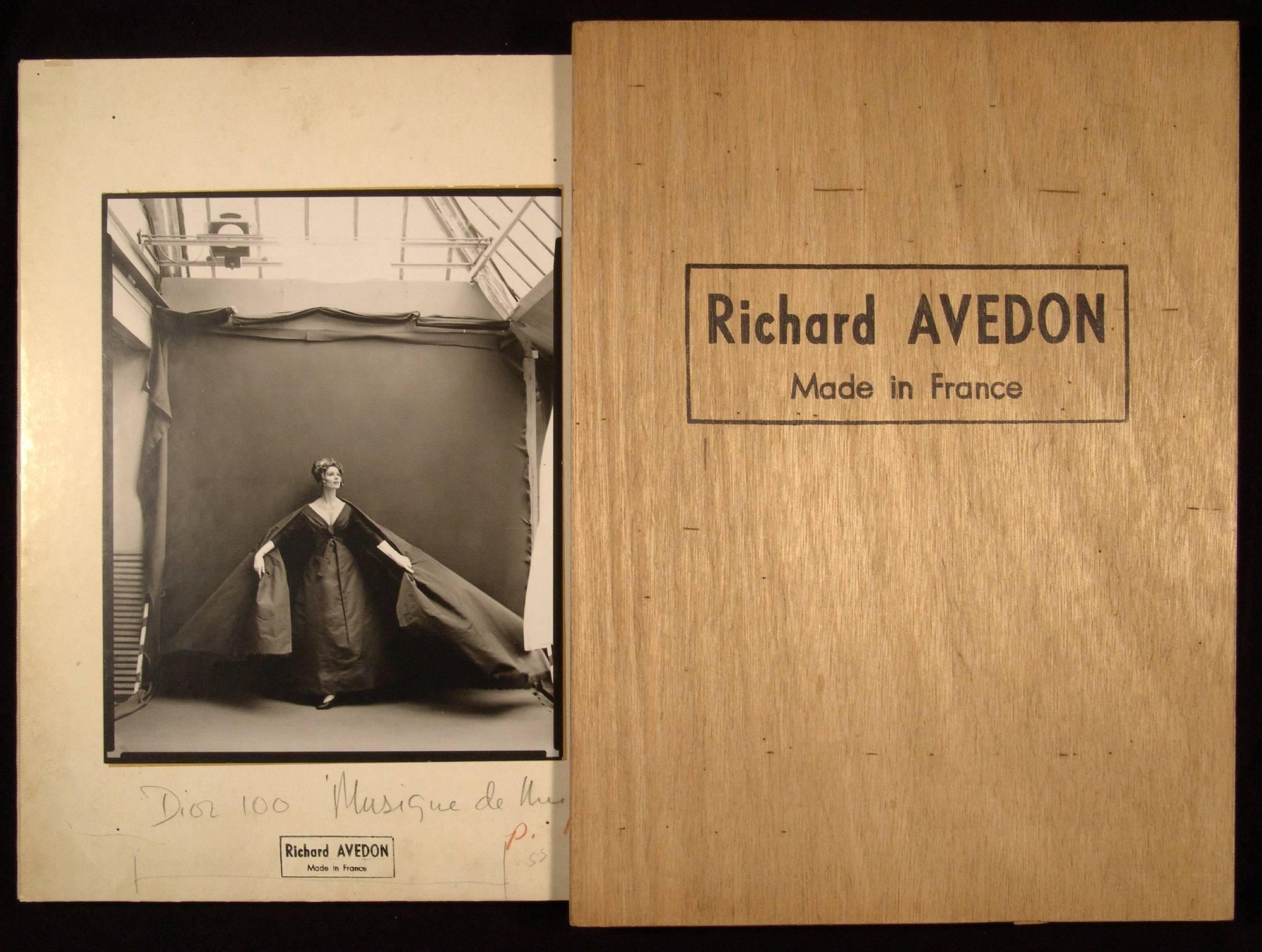 Richard Avedon: Made In France Silver Gelatin Print For Sale 1